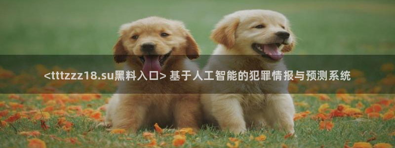 51cg今日吃瓜热门：<tttzzz18.su黑料入口> 基于人工智能的犯罪情报与预测系统