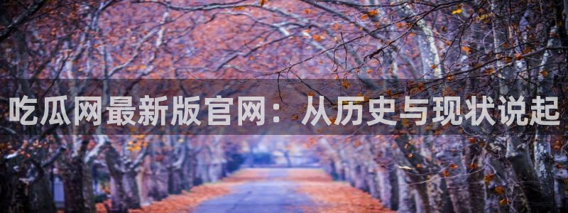 吃瓜爆料网不打烊回家：吃瓜网最新版官网：从历史与现状说起